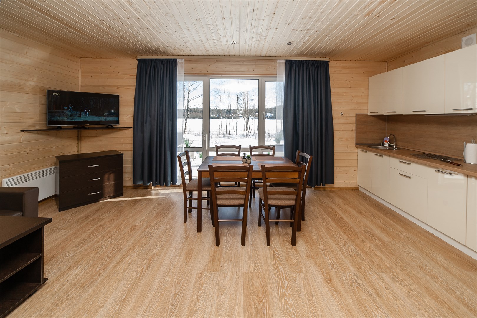 Дом 6-местный с кухней NEW