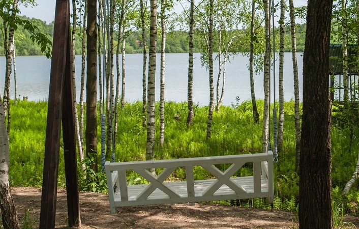 Дом 6-мест. с кух. на берегу