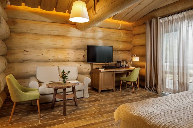 Посмотреть в галерее Шале Green chalet Люкс 2-местный