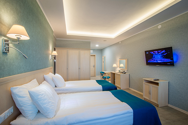 Стандарт 2-местный, вид на аквапарк