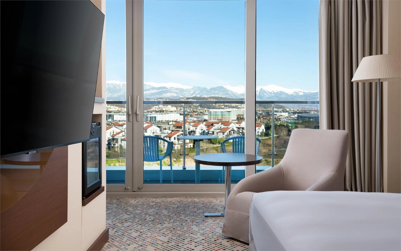 Полулюкс с видом на горы