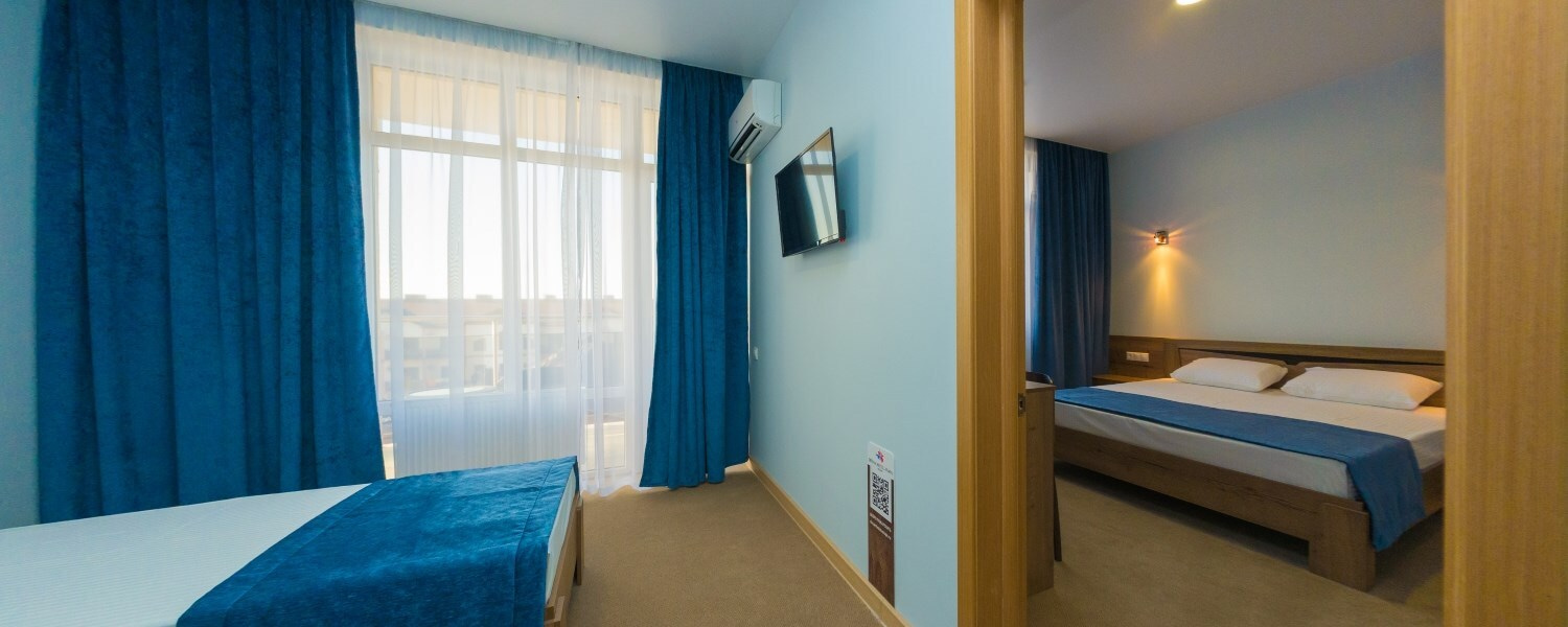 Семейный 2-комнатный