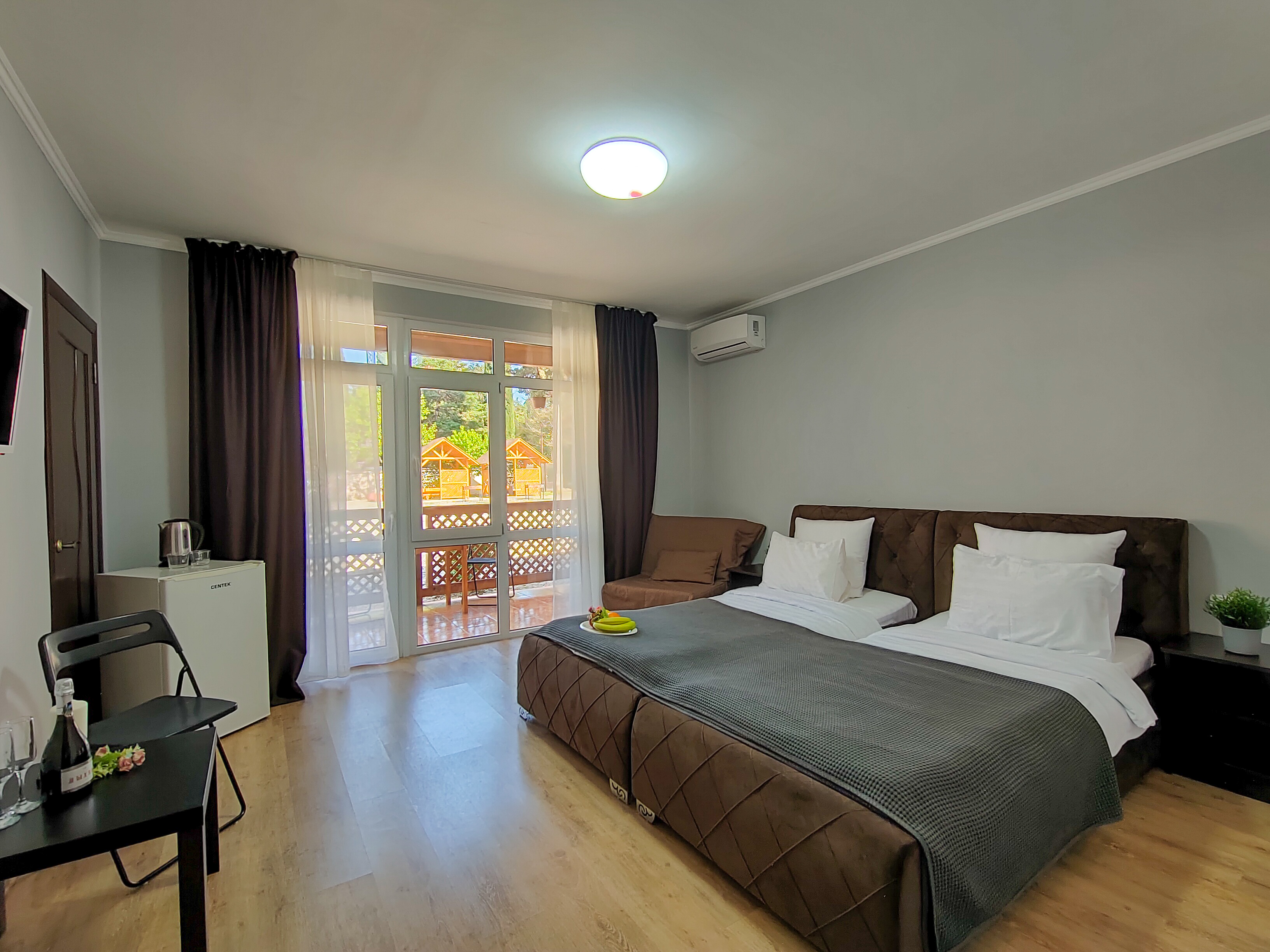 Стандарт 2-местный 1-комнатный c балконом корпус 1