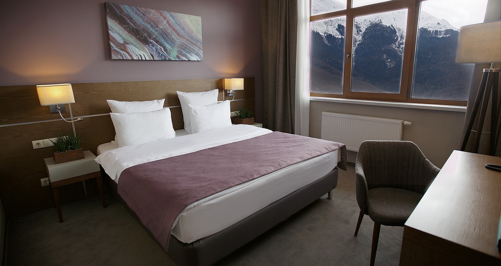 Посмотреть в галерее Premier room, вид на горы