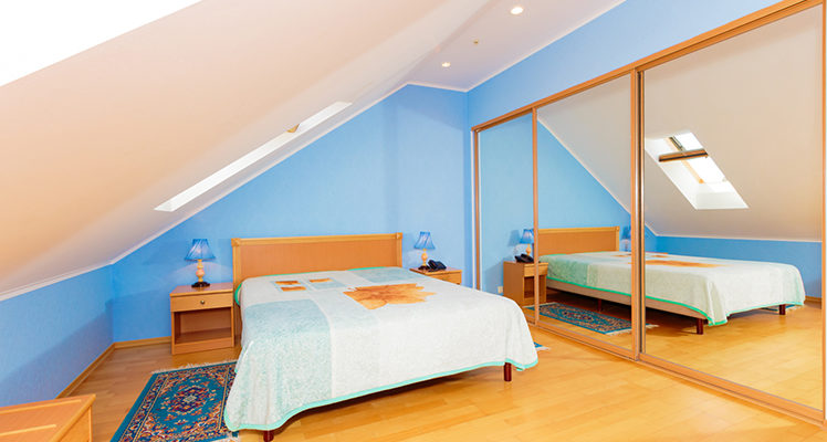 Мансардный эконом 2-местный 2-комнатный