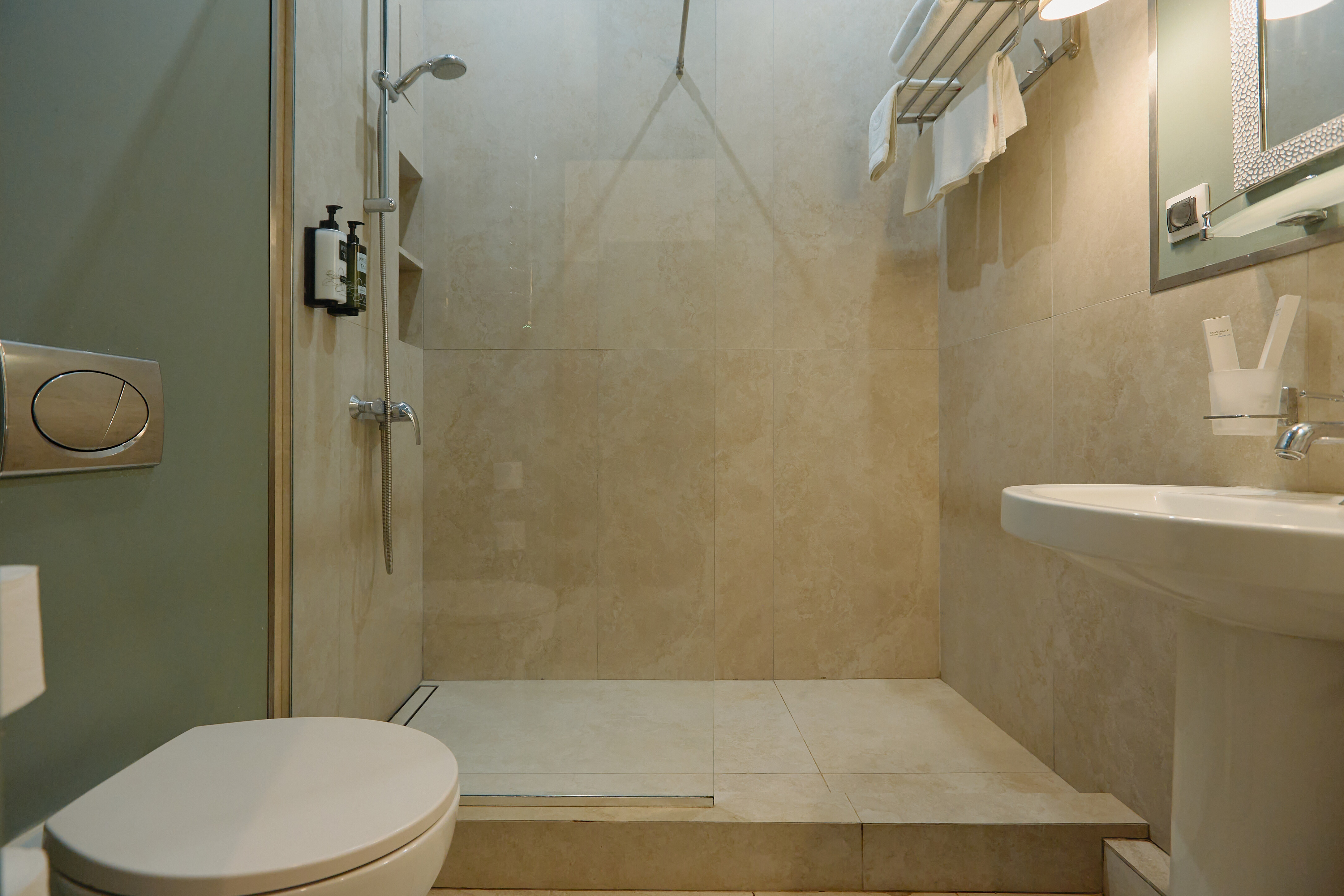 Семейный 2-местный с террасой