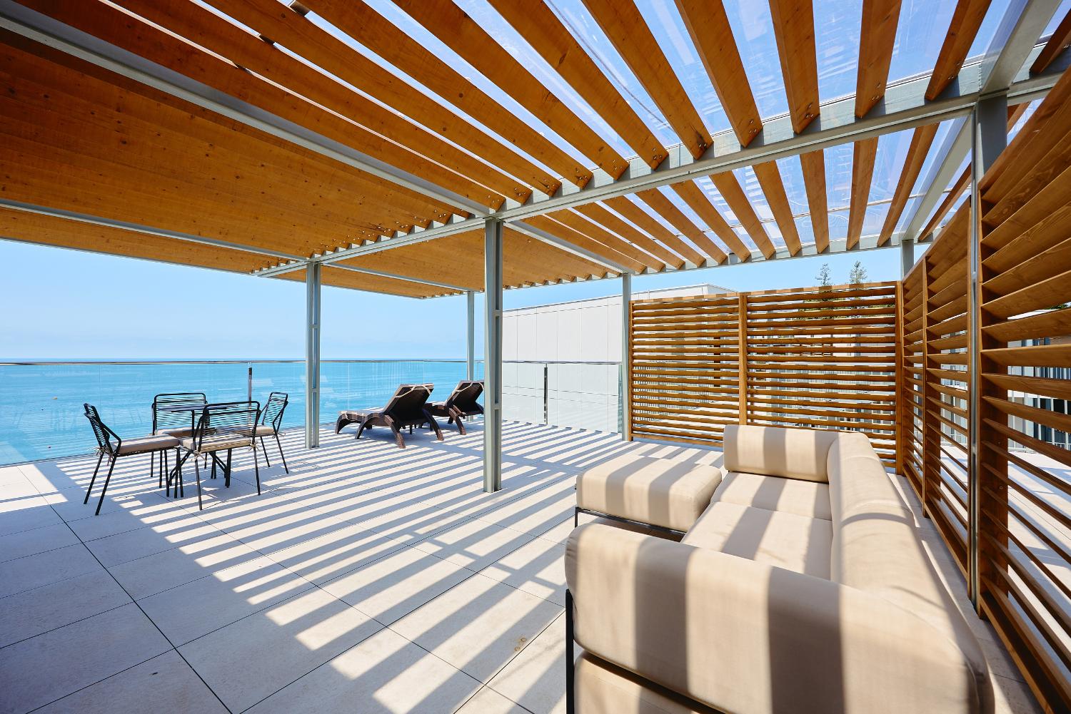 Джуниор с террасой, корпус Приморский