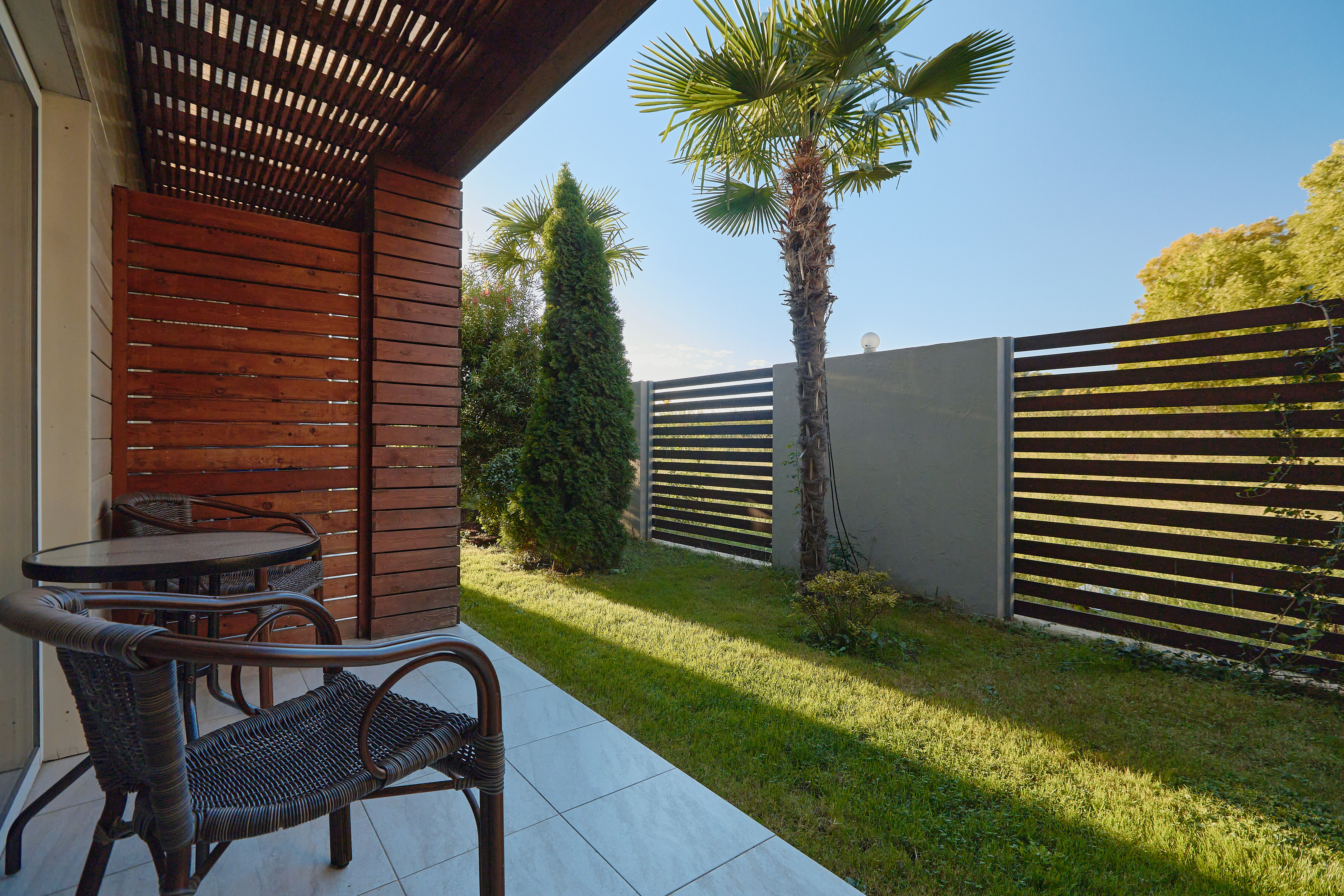 Семейный 2-местный с террасой