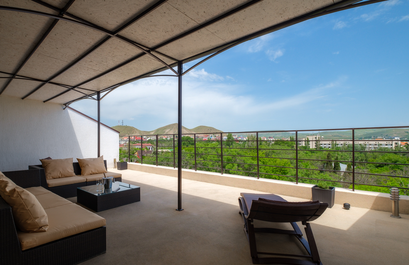 Люкс 2-местный 1-комнатный с террасой