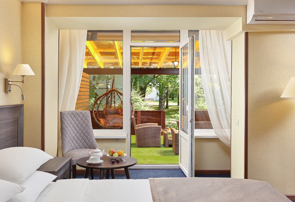 2-мест. 1-комн. апартаменты с верандой, корп. 2