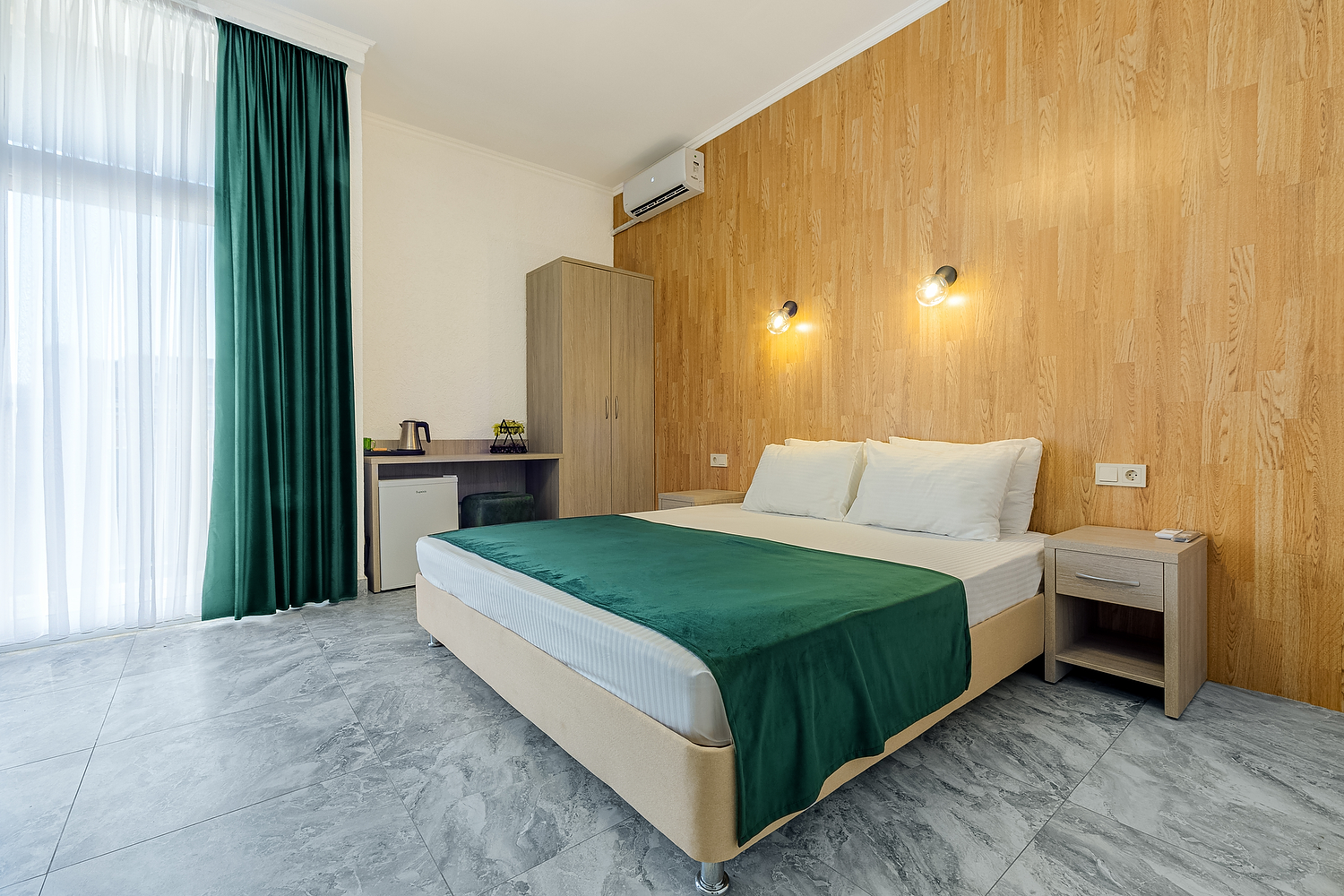 Стандарт 2-местный 1-комнатный  без доп места