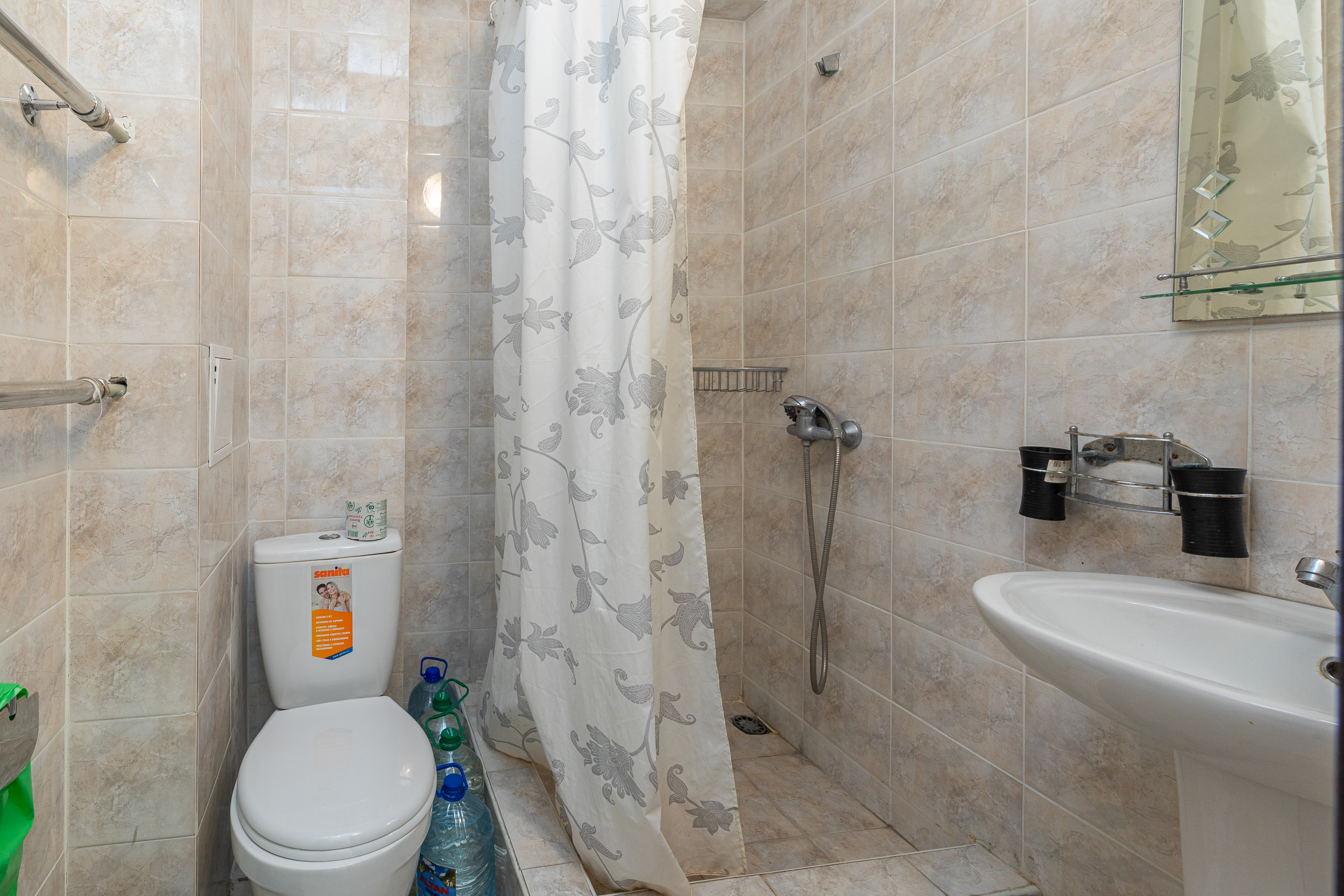 Стандартный 2-местный 1-й категории (с ремонтом, балкон)