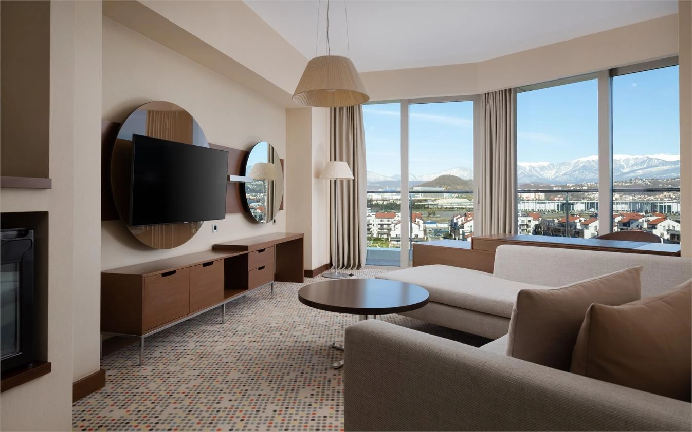 Полулюкс с видом на горы