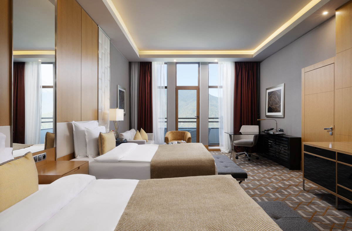 Делюкс 2-местный ТВИН с видом на горы