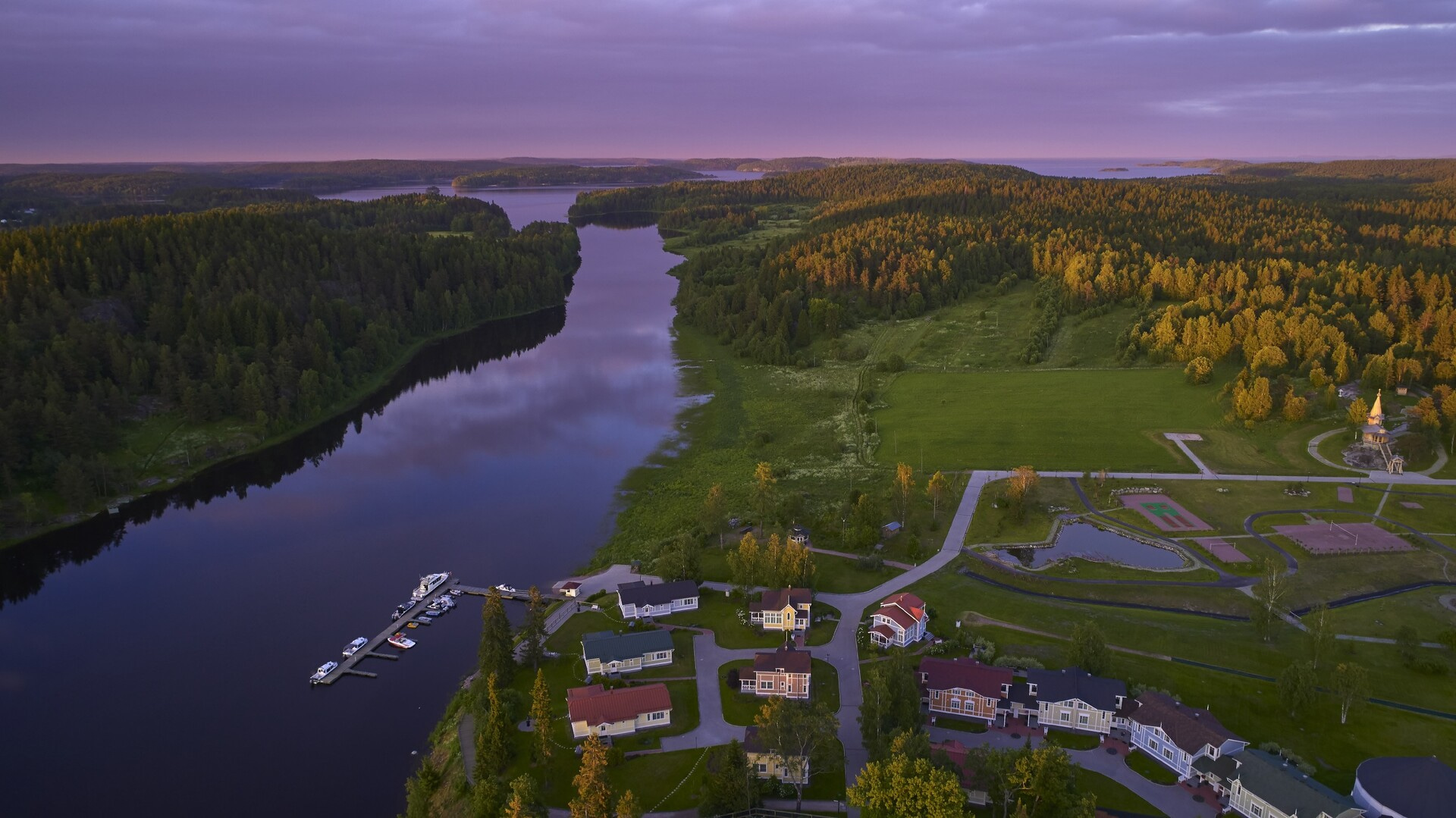 Комплекс премиум-класса «Ладожская усадьба» Карелия