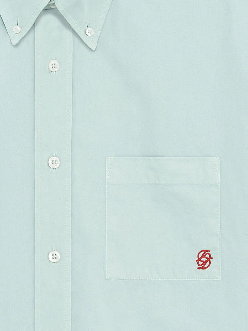 Рубашка D MIROIR (размер M, цвет Бирюзовый)