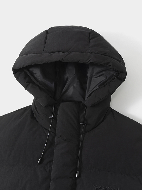 Пуховик HTF LOGO (размер S, цвет Черный)