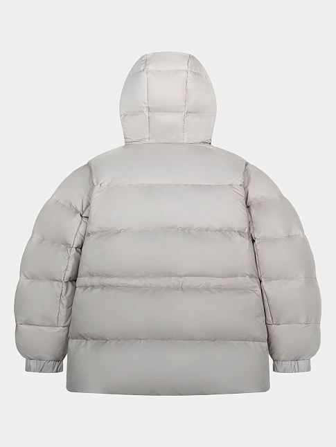 Пуховик STAR (размер S, цвет Светло-серый)