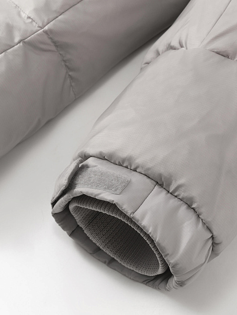 Пуховик STAR (размер S, цвет Светло-серый)