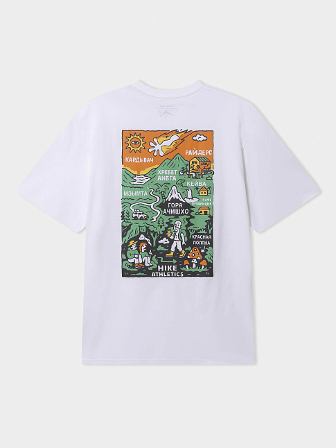 Футболка KRASNAYA POLYANA (размер XL, цвет Белый)