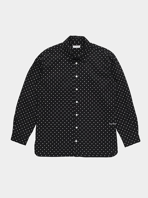 Рубашка POLKADOT (размер L, цвет Черный-Белый)