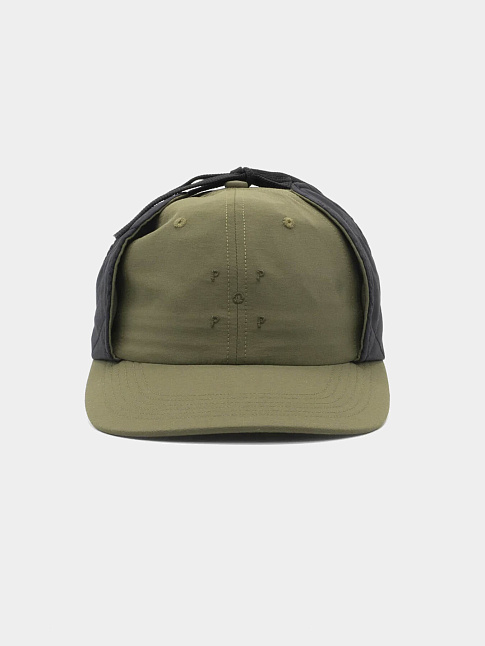 Кепка EARFLAP (размер one size, цвет Зеленый-Черный)