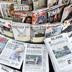 Prensa, revistas y libros en español