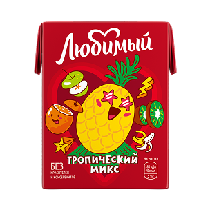 Любимый в ассортименте<br>0,2 л