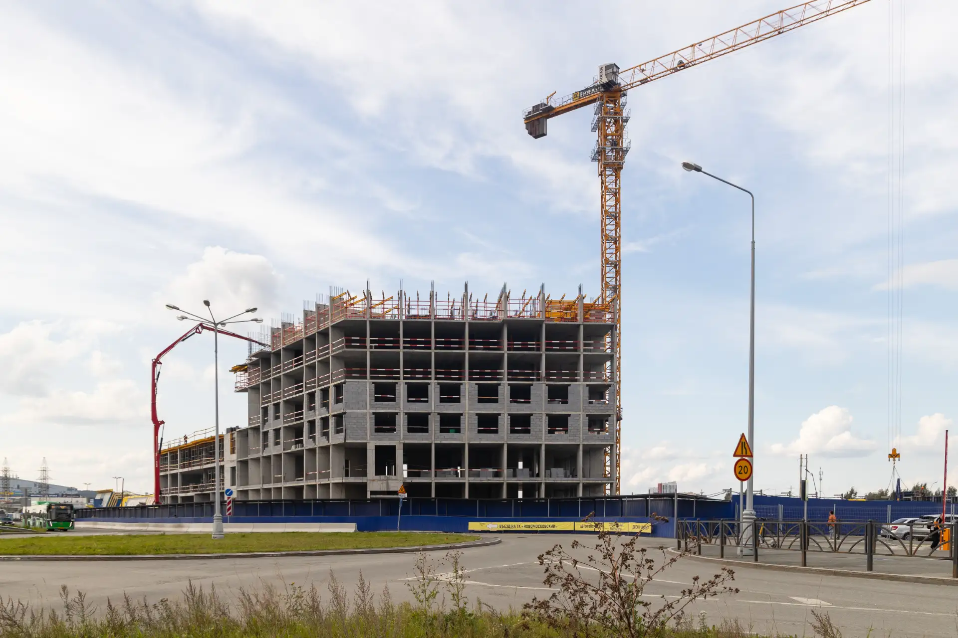 Ход строительства — Дом 1, Август 2026