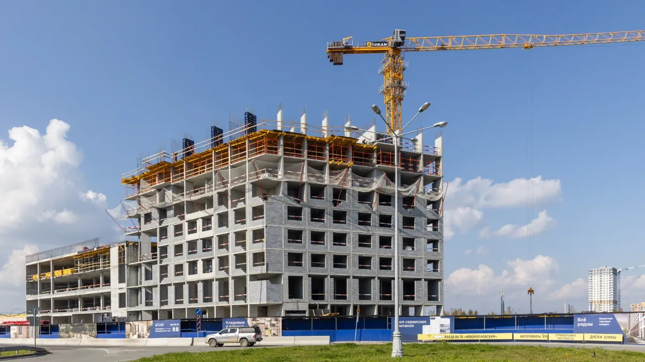 Ход строительства — Дом 1, Сентябрь 2026
