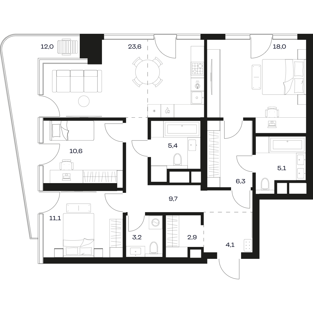 Планировка квартиры