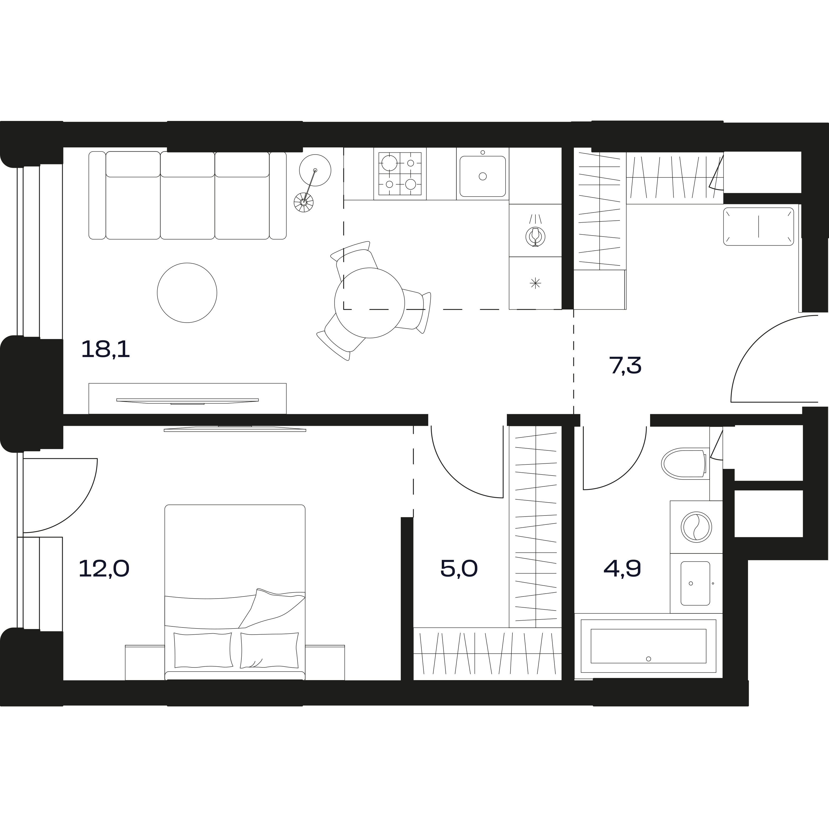 Планировка квартиры
