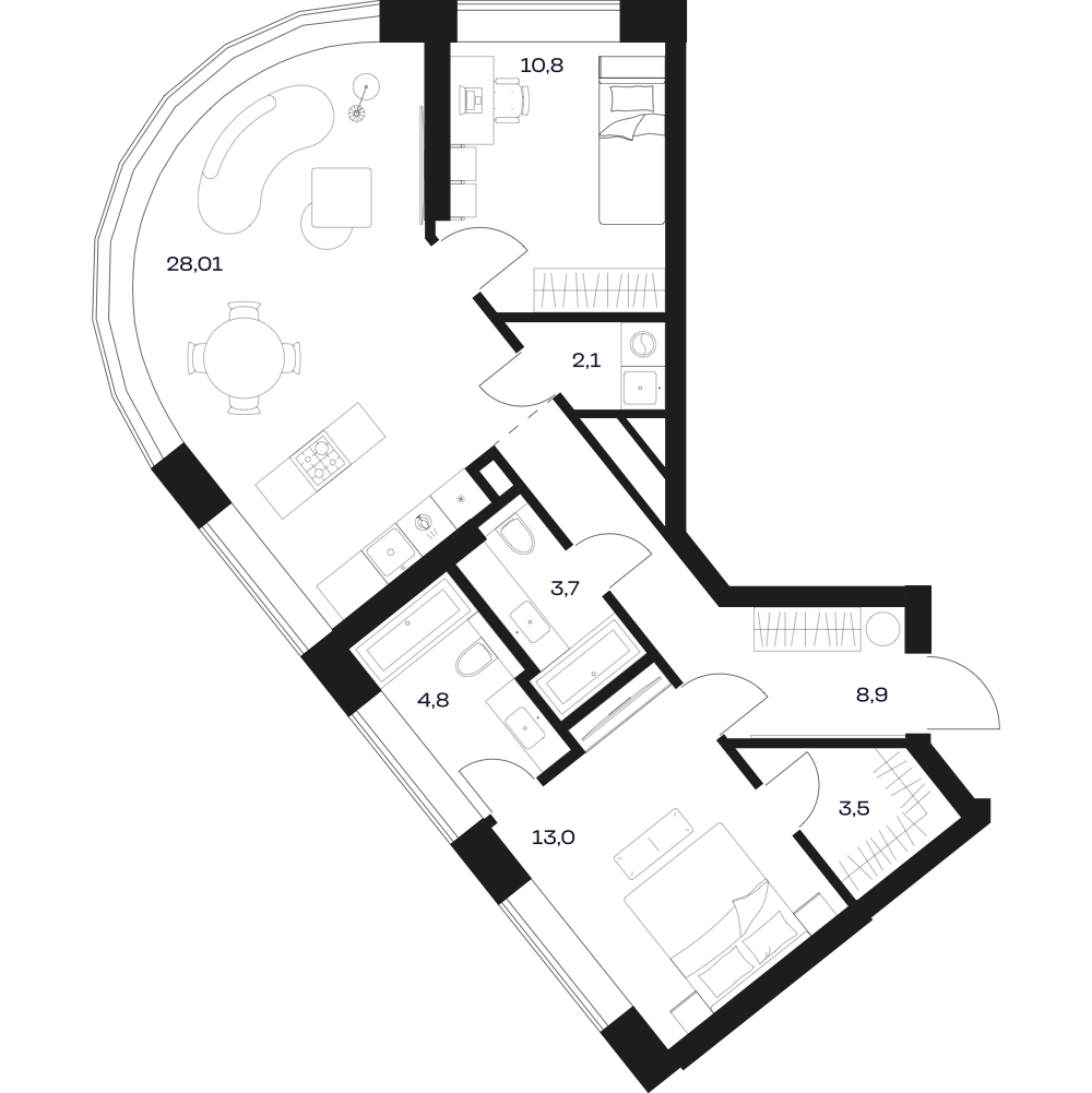 Планировка квартиры