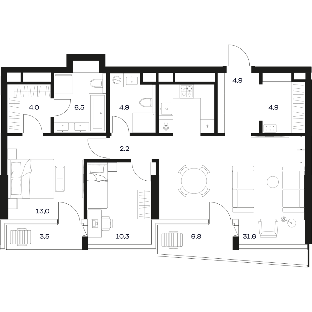 Планировка квартиры