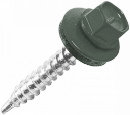 Саморез кровельный Daxmer 4,8х35 RAL 6020 (250) сверло №1 изображение, детальные картинки товара