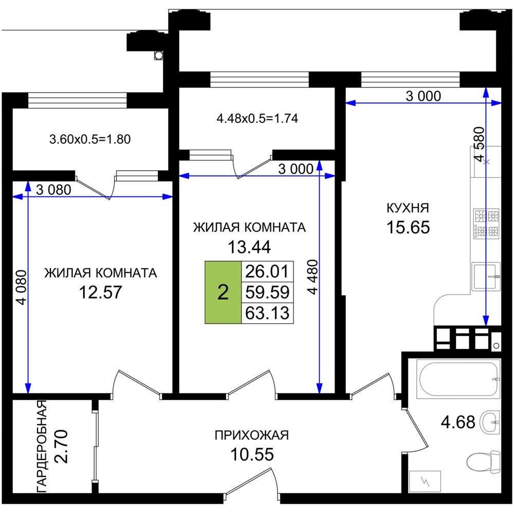 Объект по адресу Москва, Ручейная улица, д.1 