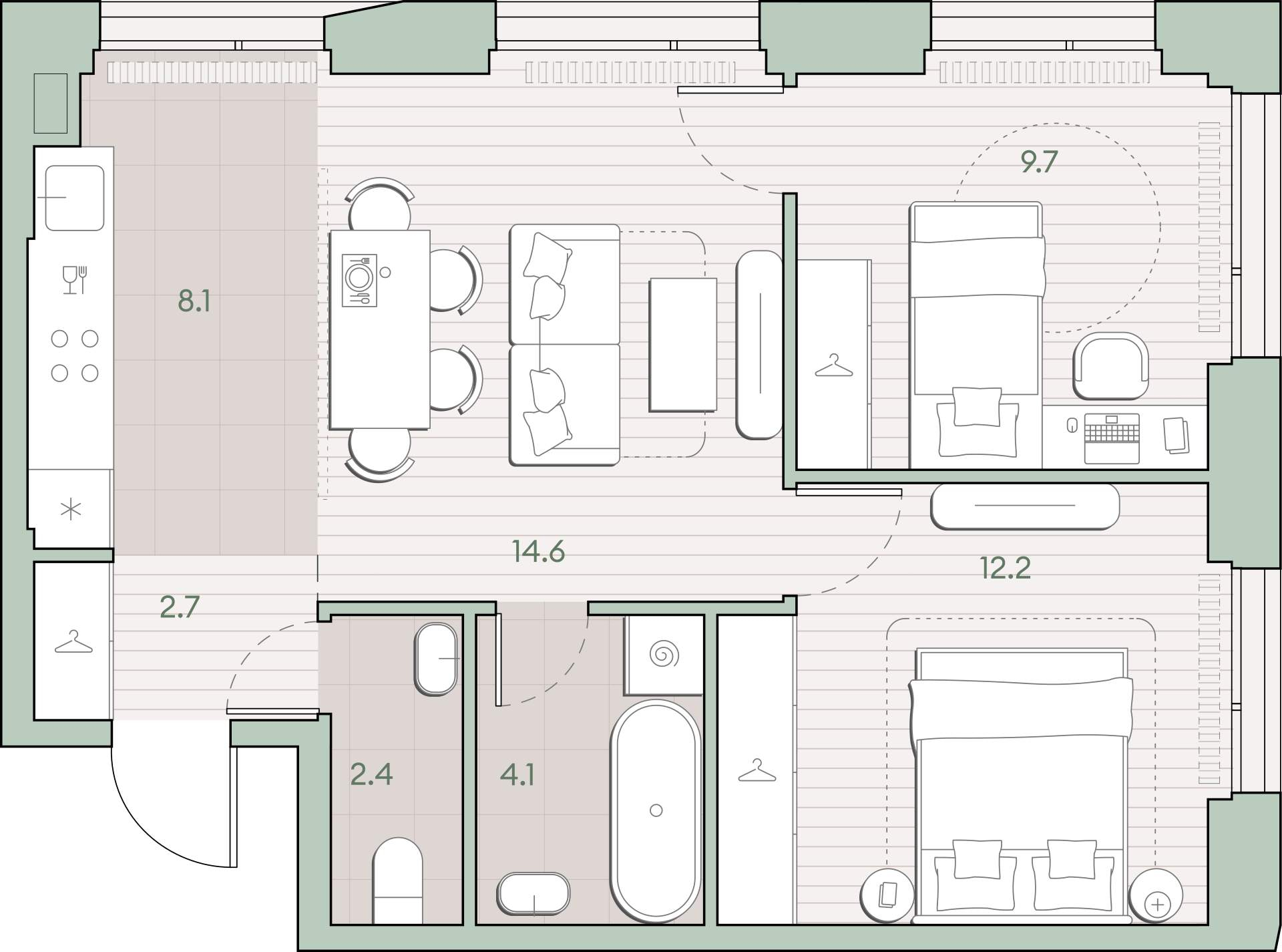 Объект по адресу Москва, Очаковское шоссе, д.1 