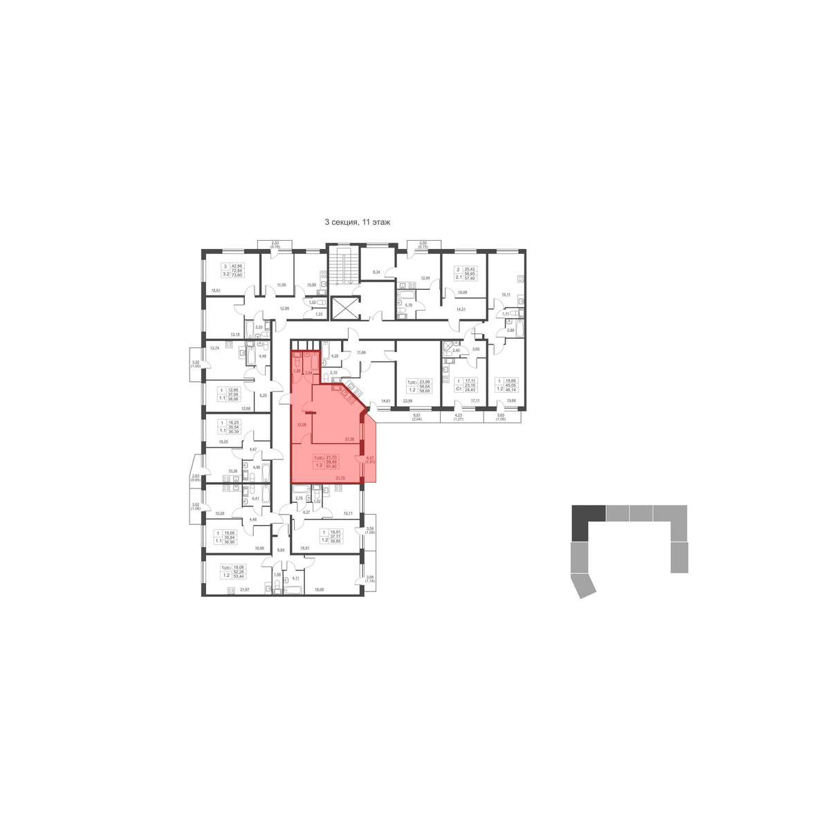 Объект по адресу Москва, Западный проезд, д.13/1 