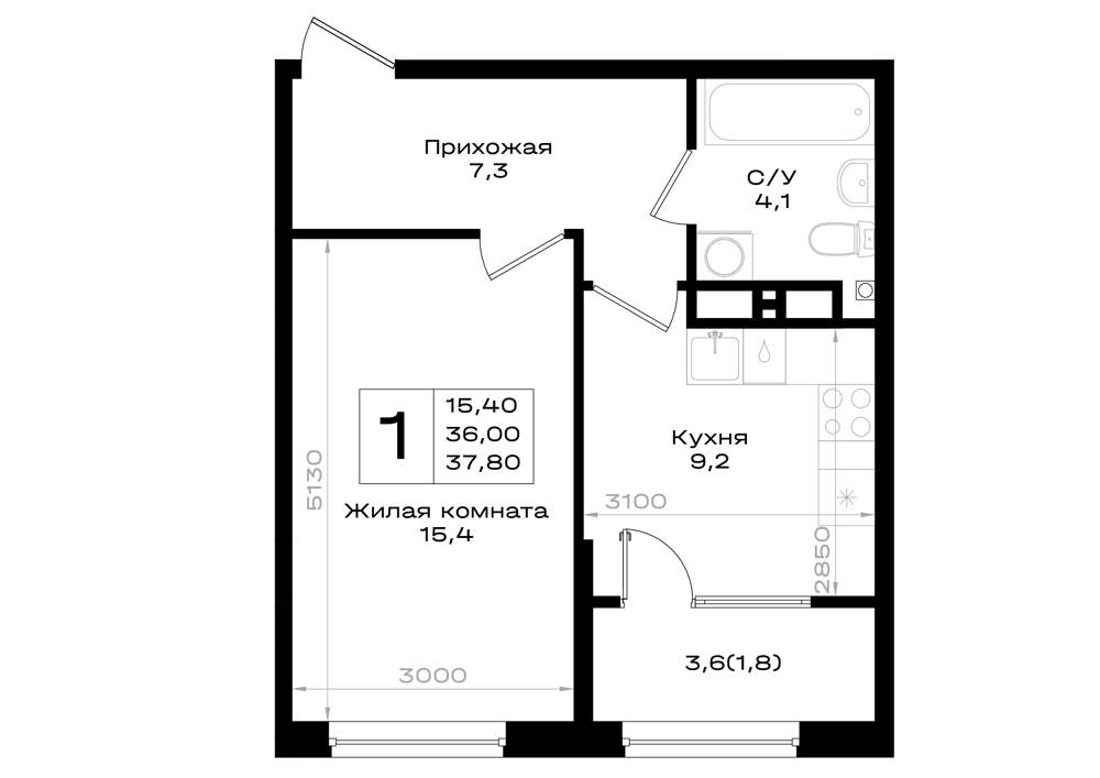 Объект по адресу Москва, 3-я линия улица, д.1 