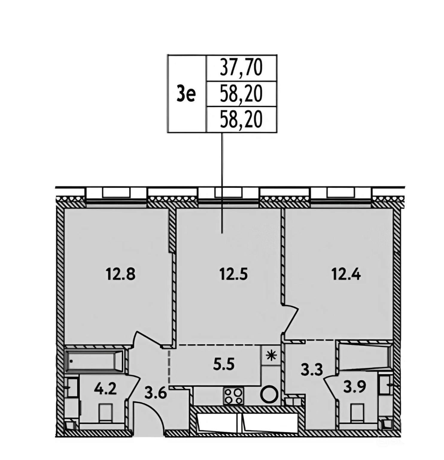 Объект по адресу Москва г, Озёрная ул, д. 42