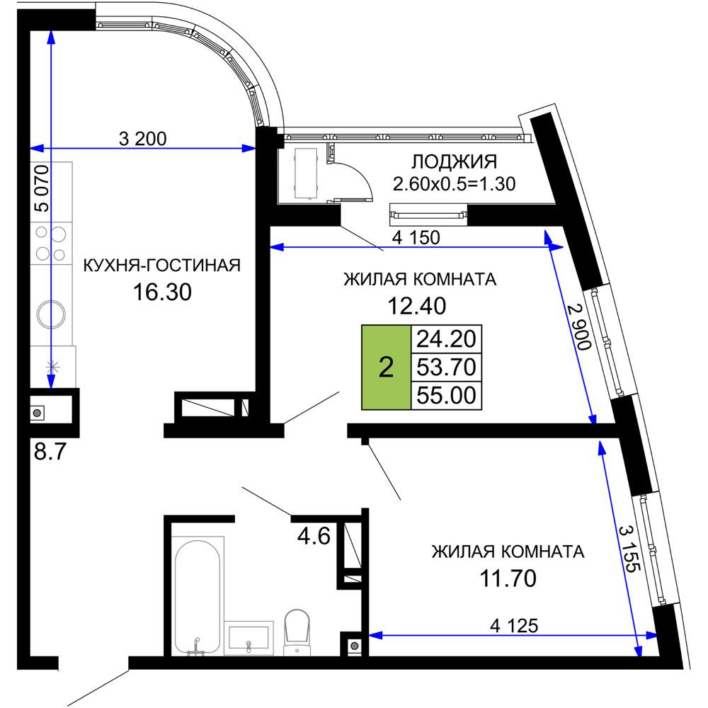 Объект по адресу Москва, Старокубанская улица, д.2/23 