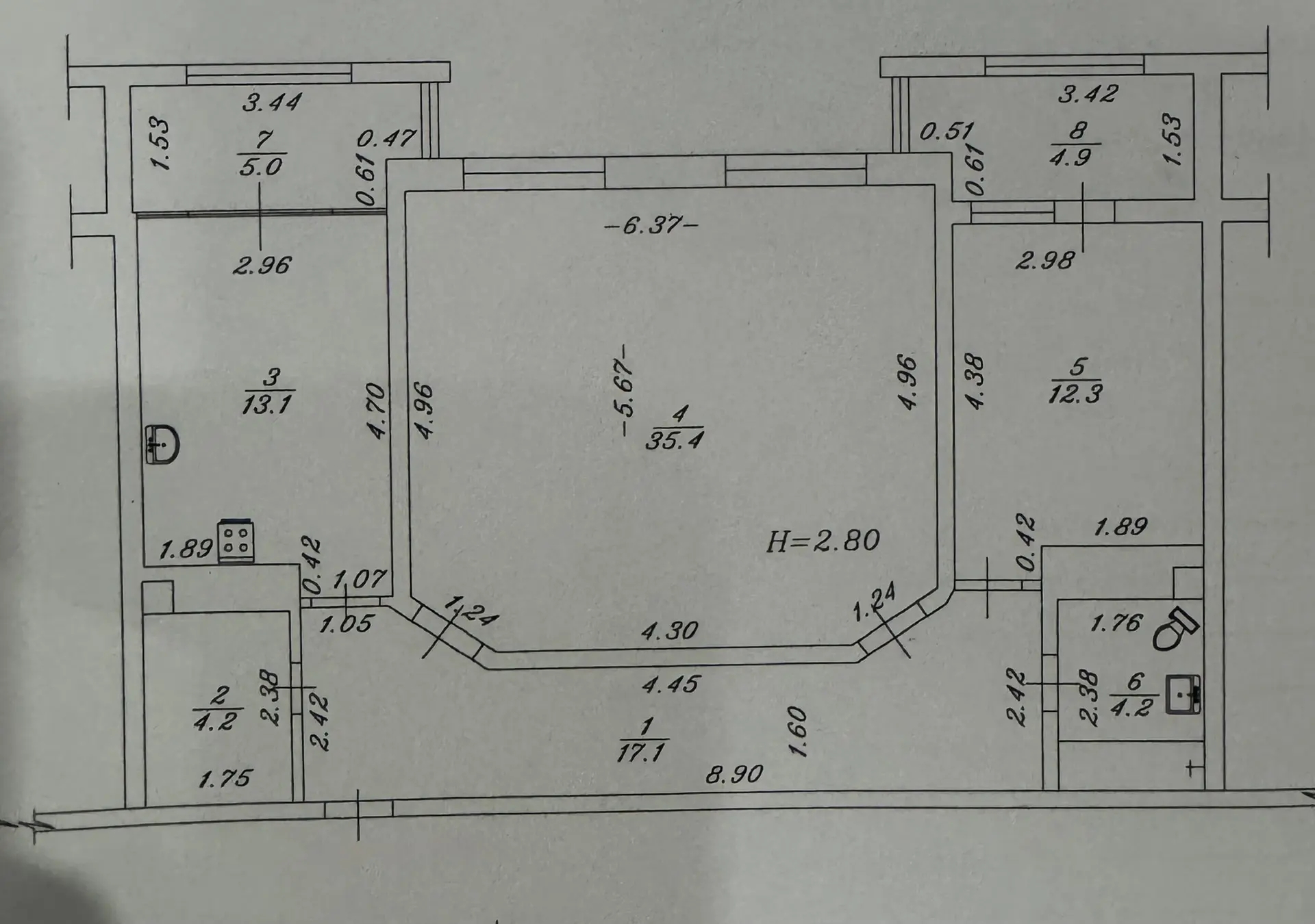 Объект по адресу Москва, Парковая улица, д.61к1 