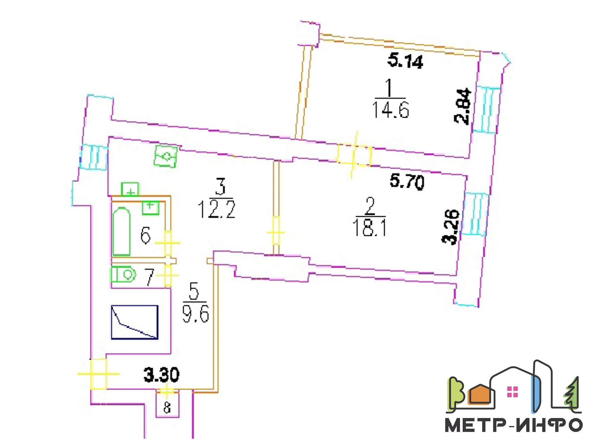 Объект по адресу Москва, Долгоруковская улица, д.39/6 