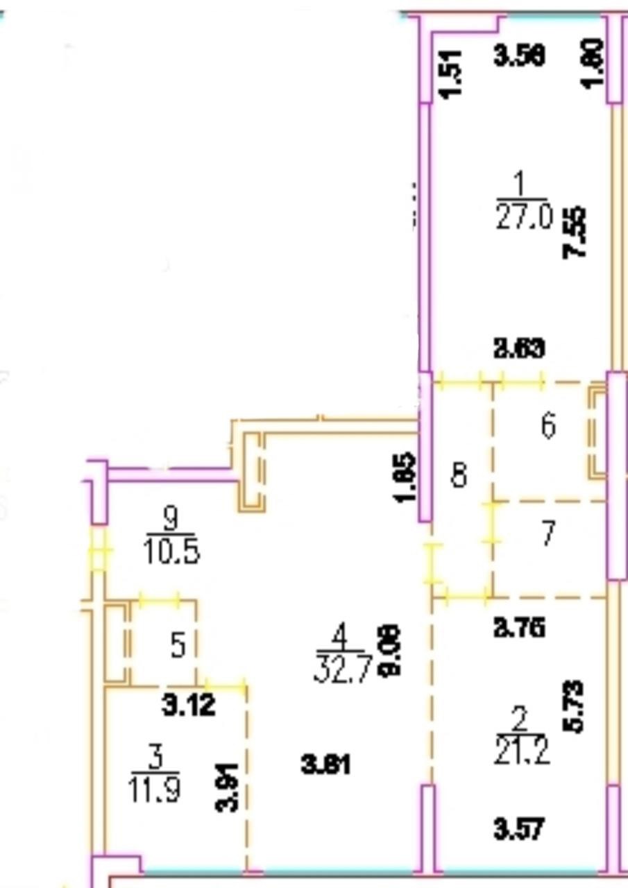 Фото квартиры по адресу Москва, Кочновский проезд, д.4к2 