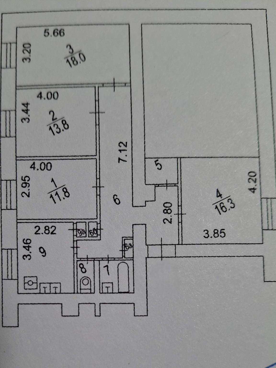 Фото квартиры по адресу Москва, Барклая улица, д.7к1 