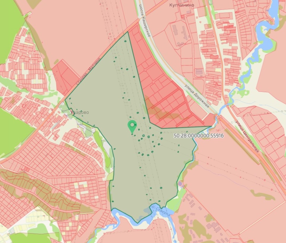 Объект по адресу Москва, СНТ Уварово территория 