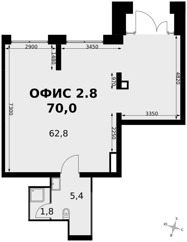 Объект по адресу Москва, Строительный проезд, д.9 