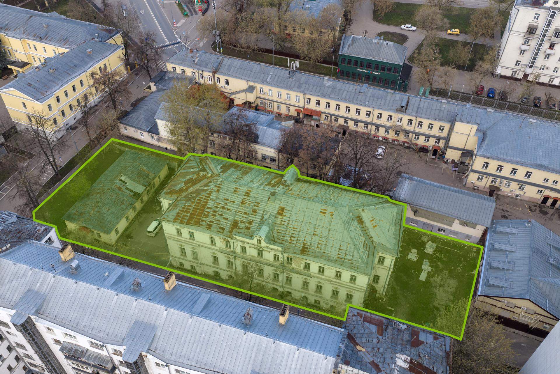 Объект по адресу Москва, Госпитальный переулок, д.4Ак1 