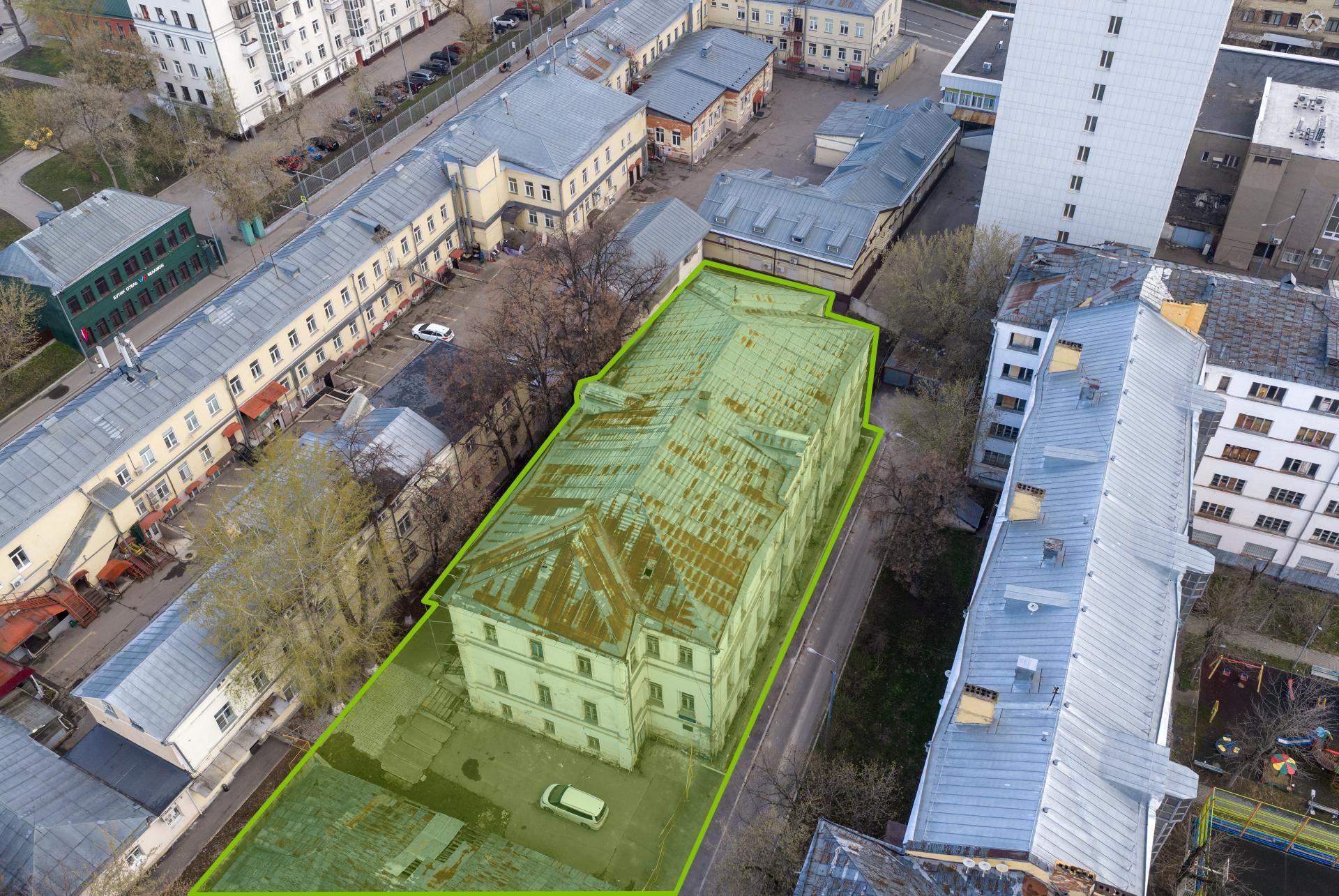 Объект по адресу Москва, Госпитальный переулок, д.4Ак1 