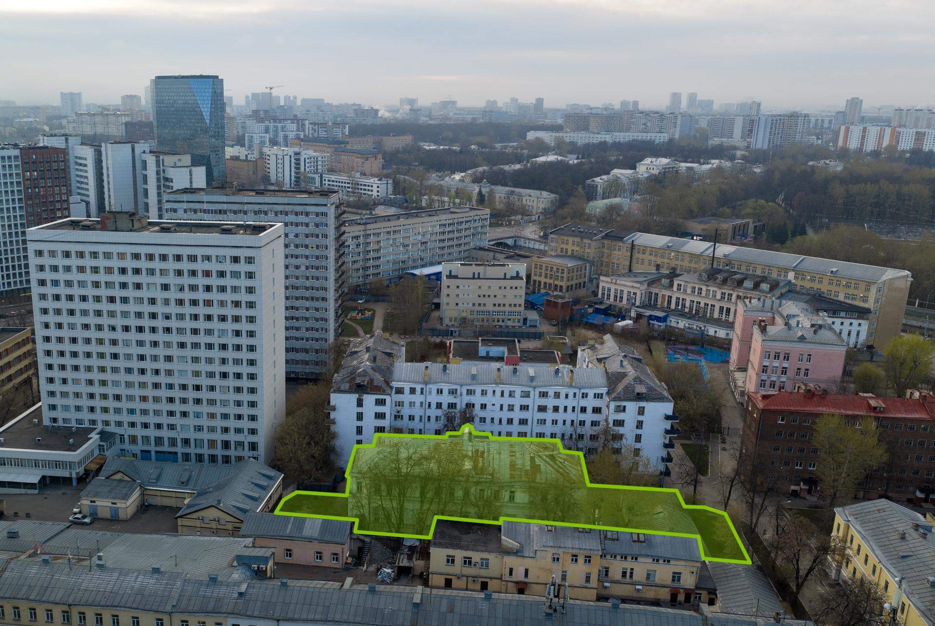 Объект по адресу Москва, Госпитальный переулок, д.4Ак1 